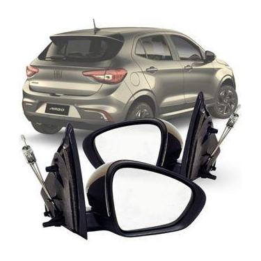 Imagem de Par Retrovisor Fiat Argo Cronos 2017 2018 2019 2020 2021 2022 manual c