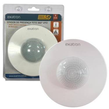 Imagem de Sensor Presença Teto Movimento 360 Sobrepor Ufo Bivolt - EXATRON