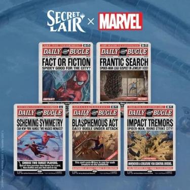 Imagem de Magic the Gathering Secret Lair x Marvel's Spider-Man: Daily Bugle Breaking News (Non-Foil)