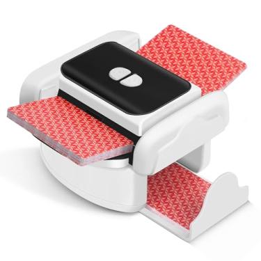 Imagem de Neasyth Automatic Card Shuffler for 1-2 Decks, Rechargeable Playing Cards Shuffling Machine Portable Compatible with Phase 10, Skip-Bo, UNO Skyjo for Home Party Card Games