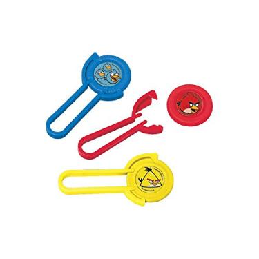 Imagem de Amscan Unisex Adult Angry Birds Disc Launchers Multi-colored Medium