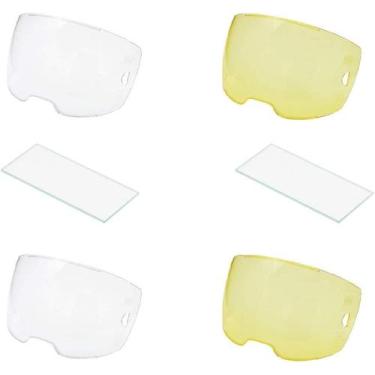 Imagem de Pacote de lentes para capacete de soldagem Esab Sentinel A60 (âmbar e 