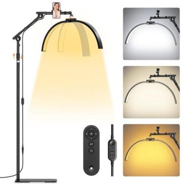 Imagem de Lâmpada LED dobrável LIONVISON Half Moon Lash 45W