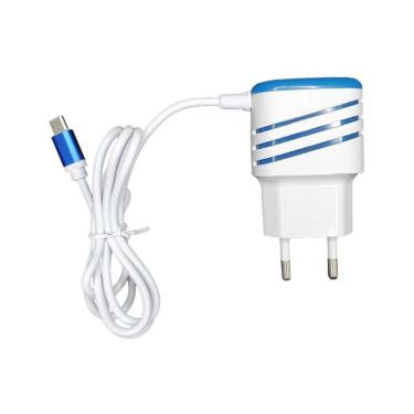 Imagem de Carregador Rápido Tipo C 3.1A Smart - Tudo em Caixa