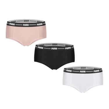 Imagem de Kit 3 Calcinhas Puma Mini Boxer Feminino