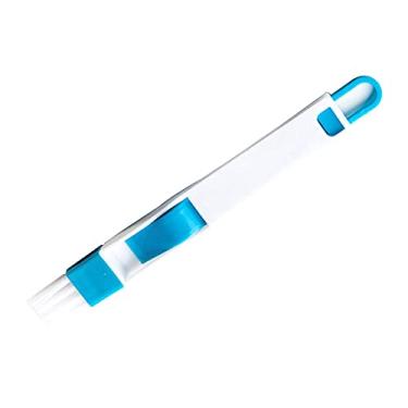 Imagem de Escova de abertura de janela ferramenta de limpeza eficiente para cozinha e cantos com pá de lixo, material para limpeza doméstica, kits de ferramentas de escova de limpeza de lacunas multifuncionais