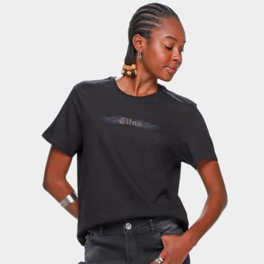 Imagem de Blusa Ellus Casual Feminina, Preto, G