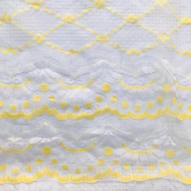 Imagem de Mosquiteiro Teto Casal Gigante Indiano – Proteção Contra Mosquitos, Universal para Cama Casal e Solteiro, Elegante e Colorido(Amarelo)