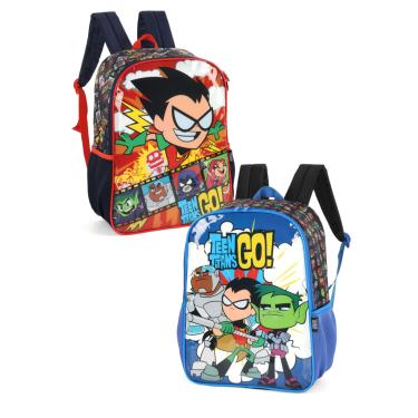 Imagem de Mochila Costas Infantil Luxcel Jovens Titãs IS41251TG