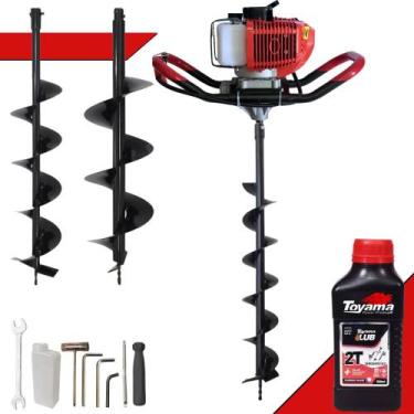 Imagem de Perfurador Perfuratriz de Solo À Gasolina Anmax GD520-B 52cc 2,2HP de 