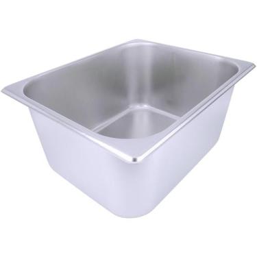 Imagem de Kit 12 Cubas Gastronômica 1 Por 2 X 150 Mm Sem Alça Rechaud Buffet - A