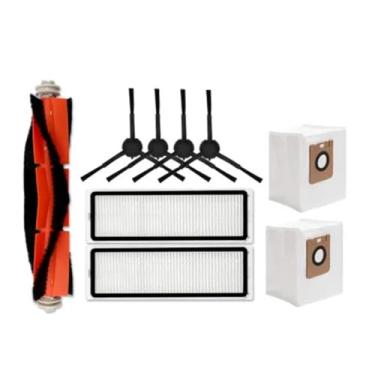 Imagem de Detachable Main Brush Hepa Filter Side Brush Mop Cloth Compatible With Xiaomi Mi STYTJ05ZHM Robot Vacuum-Mop 2 Ultra Cleaner Spare Part(WHITE)