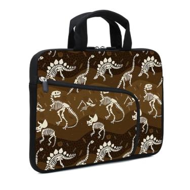 Imagem de XMBFZ Capas para laptop 14 15 15,4 15,4 15,6 capa Chromebook capa para notebook bolsa mensageiro para tablet capa de neoprene para homens e mulheres, dois bolsos (KLHS)