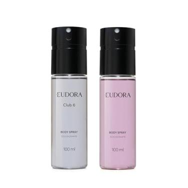 Imagem de Combo Eudora: Desodorante Body Spray Club 6 100ml + Desodorante Body Spray Eudora 100ml