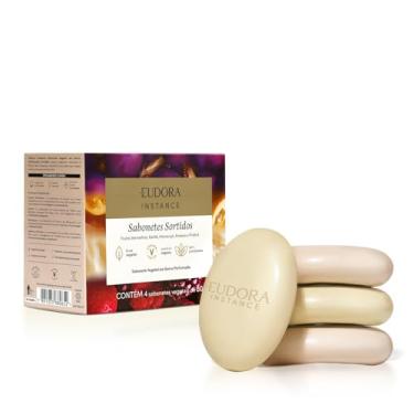 Imagem de Eudora Sabonete Vegetal em Barra Perfumado Sortidos Instance 4x80g