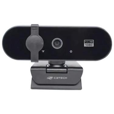 Imagem de Webcam C3Tech Wb-150Bk, Full Hd 1080P, Plug And Play, 30Fps