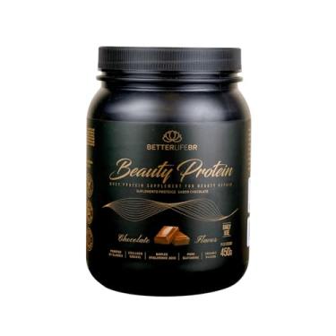 Imagem de Beauty Protein Chocolate Colágeno, Ácido Hialurônico 450g - Betterlife