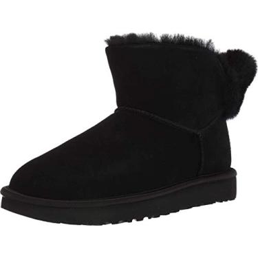 Imagem de UGG Minibota feminina clássica Bling, Preto, 5