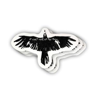Imagem de (3 peças) Adesivo It Can't Rain All The Time com frases motivacionais sarcásticas citação humorística decalque de vinil para Kindle, laptop, garrafa de água, capacete rígido de telefone, adesivo de