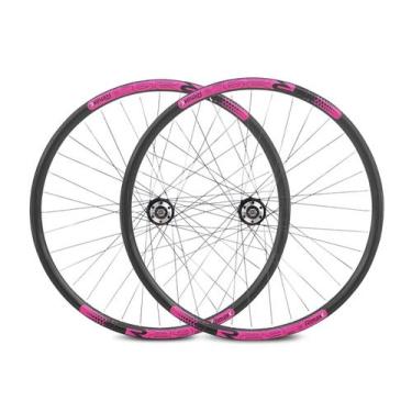 Imagem de Roda Aro 29 Rimaxx R29 36F Cubo de Rosca Preto Rosa