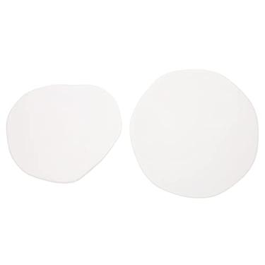 Imagem de 2 peças de pratos de armazenamento de joias em forma de nuvem, bandeja decorativa, anel, prato, organizador de joias para colares e anéis, adereços de fotos