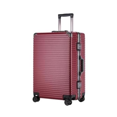 Imagem de Mala, capa portátil, tipo de embarque portátil, equipada com bolsa de transporte TSA Locke, leve, grande capacidade, conveniente para armazenamento, resistente a impactos, rodas gêmeas silenciosas