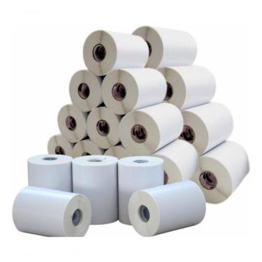 Imagem de 25 Rolos Etiquetas 10x15 100x150 Térmica Serrilha Ecommerce