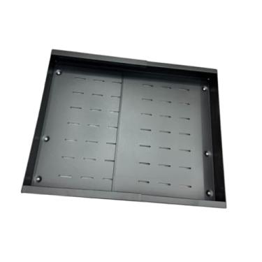 Imagem de Bothyi Organizador de armário retrátil, gaveta de armazenamento deslizante, prateleira ajustável para armazenamento de despensa, para alimentos, quarto, Preto