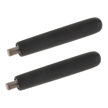 Imagem de harayaa Conjunto de 2 postes de corda com suporte para corda, peças de reposição para equipamento de Pilates Reformer, ideal para exercícios abdominais.