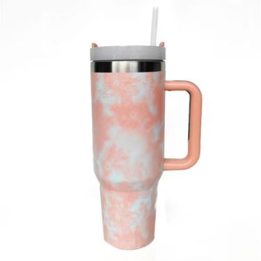 Imagem de Copo Térmico Inox 1200ml Grande com Tampa Canudo Quente Frio - Klizz, 