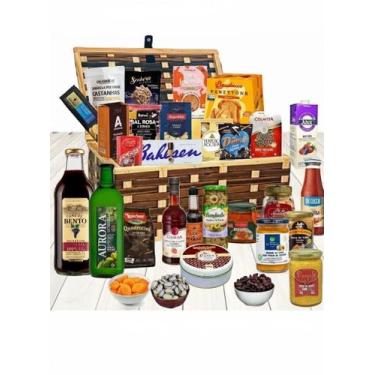 Imagem de Cesta De Natal Premium Kathmandu 30 Itens Sem Álcool 2025 - Fruttato