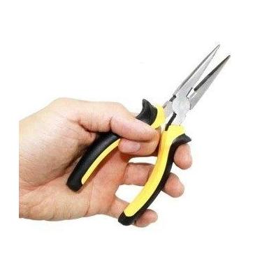 Imagem de Alicate De Bico Meia Cana Reto Profissional 6 Polegadas - Keedi