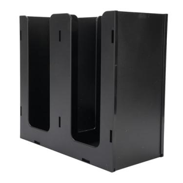 Imagem de ZJchao Suporte para Copos de café, Dispensador de Copos de Papel, Organizador de Armazenamento de de café Acrílico Com 2 Compartimentos para Bancada, Cozinha, Cafeteria