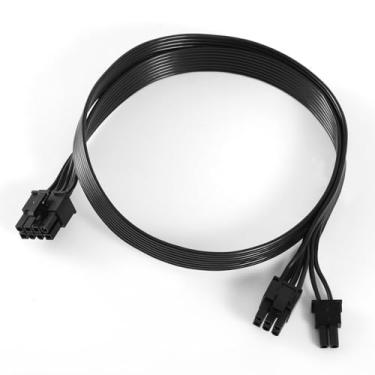 Imagem de GPU Cabo Alimentação 8 Pinos para 6+2 para Corsair, 67 cm Comprimento Cabo Alimentação 8 Pinos GPU Módulo de Placa Gráfica Cord Compatível com ARESGAME e Thermaltake