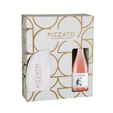 Imagem de Vinho fausto merlot rose 750ml c/cooler