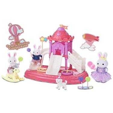 Imagem de Zoop Toys Casinha Feliz Parque de Diversões Escorregador