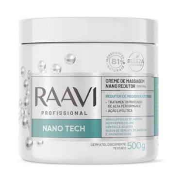 Imagem de Creme de Massagem Nano Redutor Fittie 500g - Raavi - Raavi Dermocosmét