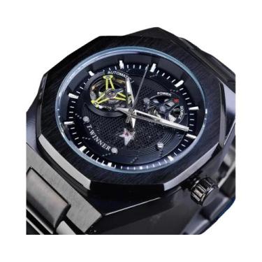 Imagem de Relógio Mecânico Automático De Luxo Masculino De Alta Qualidade Estilo