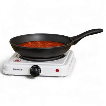 Imagem de Fogão Mesa Indução 1 Boca Portátil Leve Camping Viagens Portatil Cookt