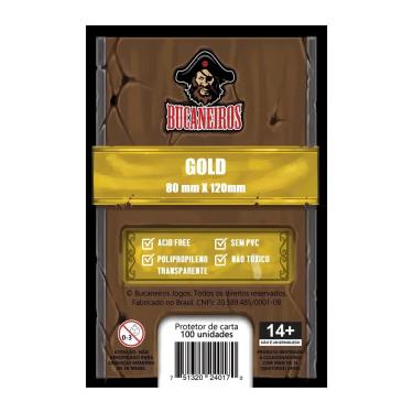 Imagem de Sleeve Gold (80 x 120mm) - Bucaneiros