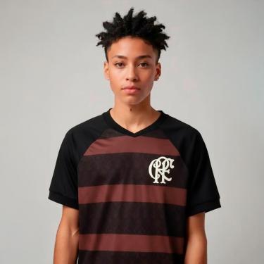 Imagem de Camisa Flamengo Consciência Negra 2025 Diamantes Negros Infantil-Unissex