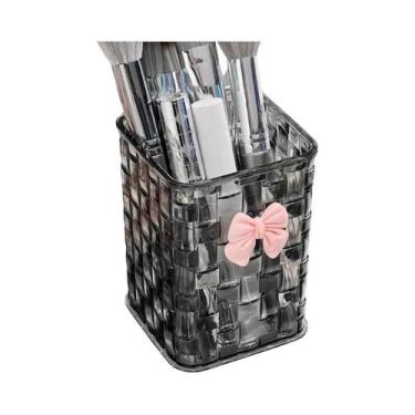 Imagem de Organizador De Pincéis De Maquiagem Em Acrílico Transparente, Suporte 