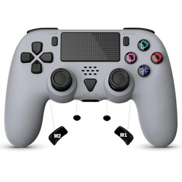 Imagem de GioMay Pro Wireless Controller Compatible with PS5 Slim & Pro – Bluetooth Gamepad for PS5, PC & Steam with Dual Vibration, 6-Axis Motion Sensor, Touchpad, Audio, Turbo & Programmable Buttons with