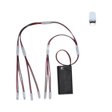 Imagem de Nova lâmpada LED contas pequena luz noturna no. 5 Bateria Lâmpada Pequ