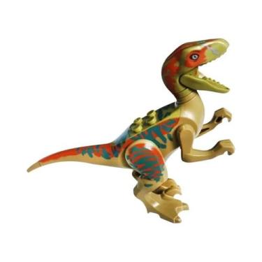 Imagem de Blocos De Montar Dinossauro Bebê Brinquedo Educacional Presente Acessó