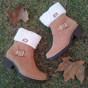 Imagem de Bota Esquel Peluciada Com Lã Pelinhos (Antique, BR, Adulto, Numérico, 36)