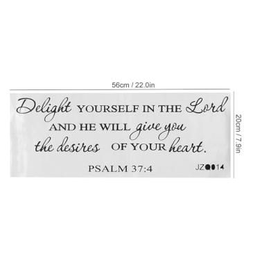 Imagem de Mingzhe Adesivo de Parede Com Lema, Adesivo à Prova D'água, Citação, Decoração de Casa para Quarto e Sala Estar