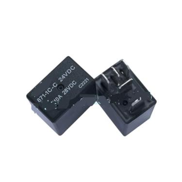 Imagem de Relay 871-1C-C-R1 M37 871-1C-C-R1 871-1C-C 8711A-C-R1 12V 24VDC High Power 15A 35A 4Pin 5Pin Group Conversion 1Pcs(8711A-C-R1 M36 12VDC)