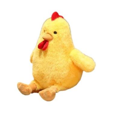 Imagem de Brinquedo De Pelúcia De Frango Fofo Para Crianças, Animal De Fazenda, 