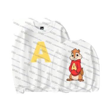 Imagem de Moletom Unissex Outono Inverno Alvin E Os Chipmunks 2026, Moda Casual,